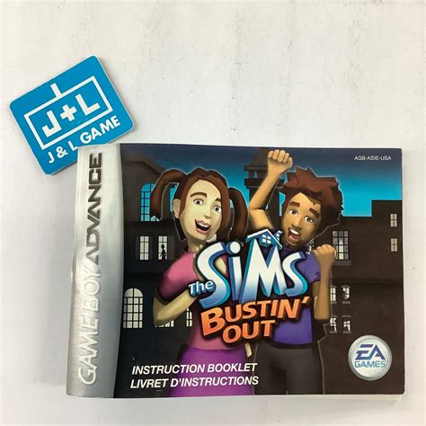 The Sims Bustin' Out - (GBA) Game Boy Advance [Pre-Owned] – J&L Video ...