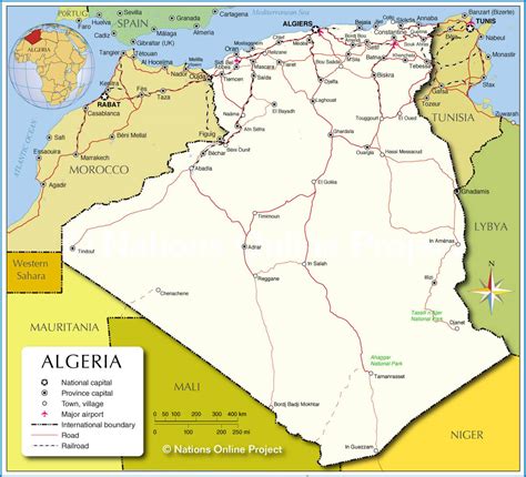Algeria Map