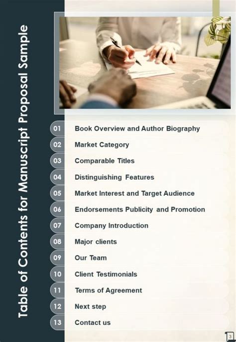 Example of Business Proposal Manuscript 的图像结果