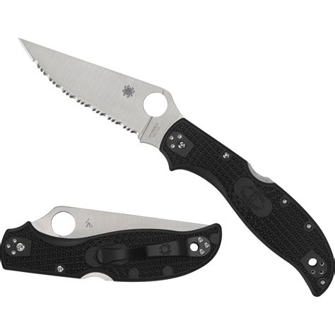 Spyderco Stretch 2XL Lightweight Folding Knife C258SBK B&H Photo