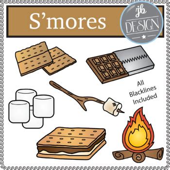 S'mores (JB Design Clip Art for Personal or Commercial Use) by JB Design