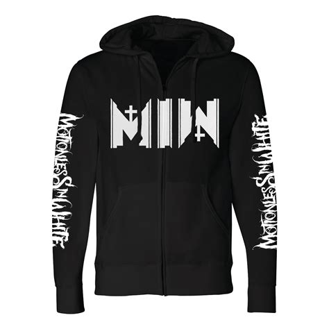 Infamous Zip Up Pullover Hoodie | Motionless in White Store - Official ...
