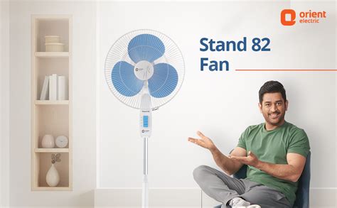 Buy Orient Electric Stand-82 400 MM Oscillating Pedestal Fans | PP ...