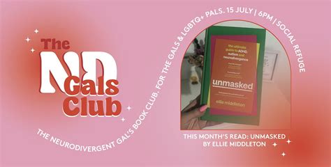 Neurodivergent Gals Club, Social Refuge, Ancoats, 15 July 2024 | AllEvents