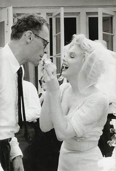 Marilyn Wedding by Marilyn Arthur Miller Wedding 1956 Wedding Marilyn Wedding