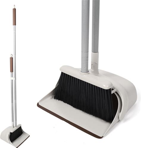 SCRATCH ANET TWIST 54" Long Handled Dustpan and Brush, Broom and ...