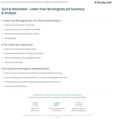 Letter From Birmingham Jail Paragraph Analysis