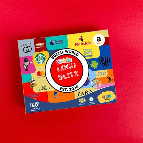 Buy Logo Blitz Card Game - Logos Guessing (6-14 Years) on Snooplay India