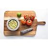 Buy Webhushi's Classic Wooden Chopping/Cutting Board/Serving Platter ...