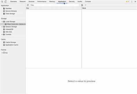 Local Storage in Dev Tools 的图像结果