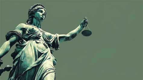 Law and justice in a grey context | Premium AI-generated image
