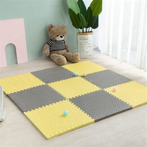 SIGNATRON 12 Tiles - 48 SqFt, Kids Puzzle Exercise Mat with EVA Foam ...