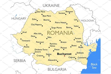 Romania Map