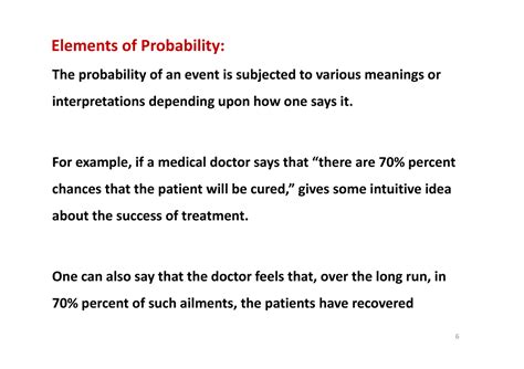 Probability Notes - good - Elements of Probability: The probability of ...