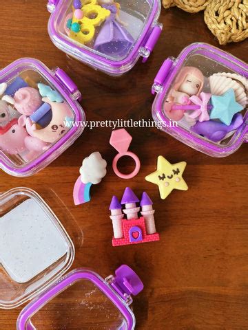 Mini Box Erasers – Pretty Little Things