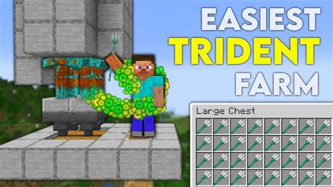 Trident Farm Minecraft Java 1.16 的图像结果