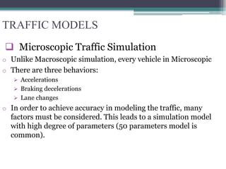 Traffic Simulation Model 的图像结果