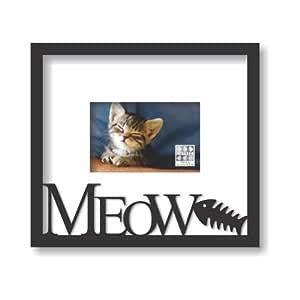 Buy Sixtrees Meow Fish Carved Wood Luxury Frame, 4 by 6-Inch Online at ...
