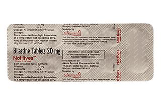 Nohives 20 MG | Order Nohives 20 MG Tablet Online at Truemeds