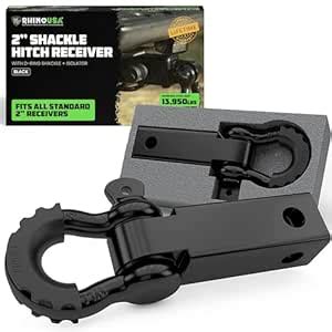 RHINO USA Shackle Hitch Receiver, Best Towing Accessories for Trucks ...