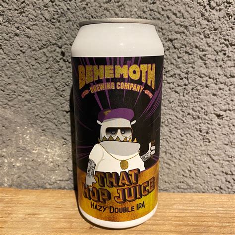 ベヒーモス ザット ホップ ジュース Behemoth That Hop Juice Hazy DIPA【クラフトビールシザーズ ...