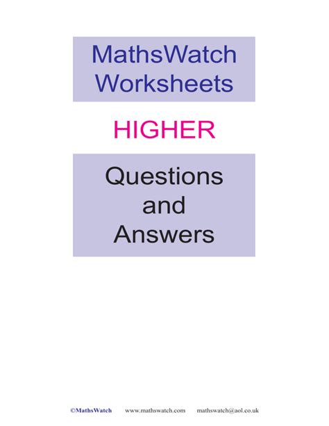 Image result for MathsWatch Translation Answers