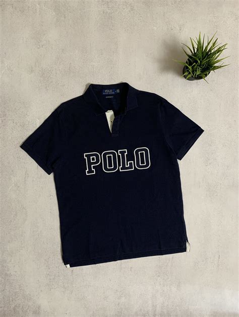 Polo Ralph Lauren Vintage Polo Ralph Lauren Polo Rugby T Shirt Big Logo ...