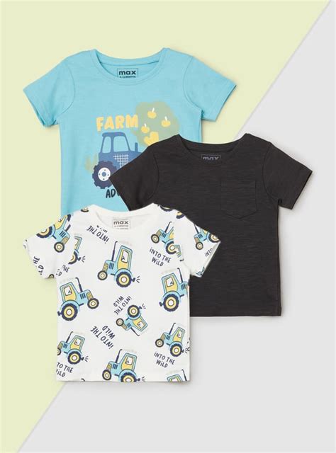 Buy Boys Assorted T-shirts - Pack of 3 Online at just Rs. 399.0 ...