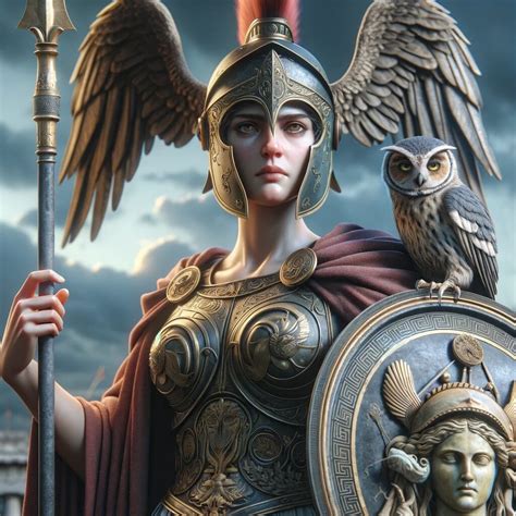 Athena - Goddess of Wisdom and Warfare - mythicalcreatures.info
