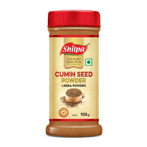 Shilpa Jeera (Cumin) Powder 100g Jar Pack – Shilpafoodsindia