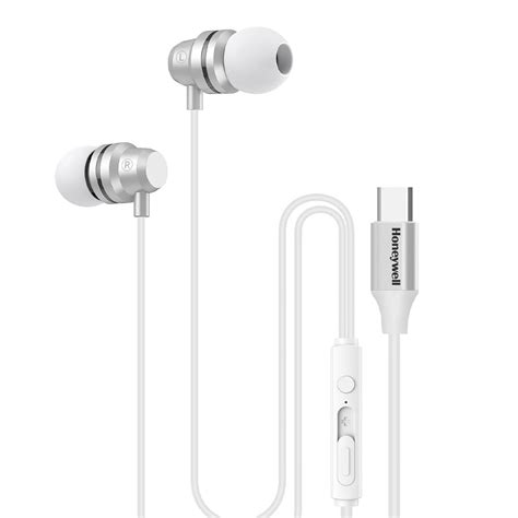 Honeywell Suono P60 Wired Earphones with Built in Mic, 10mm*2 Drivers ...
