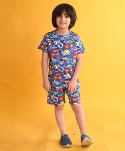 ZIKIGO Baby Boys & Baby Girls Casual T-shirt Shorts Price in India ...