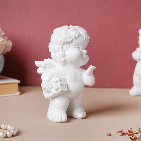 Baby Angel Statue Gesture Online - Premium Decor Object | Nestasia