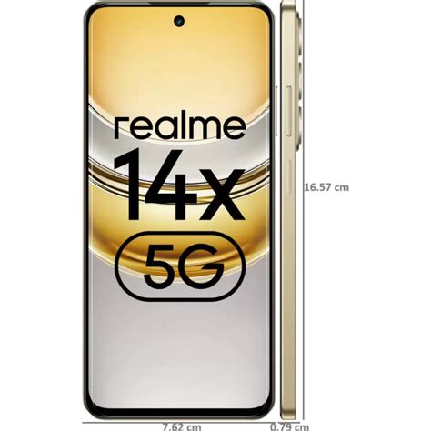 Realme 14x 5G 16.94 Centimeter (6.67) Dual Rear Camera 50MP + 2MP, 8MP ...