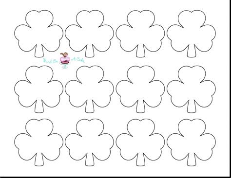 Shamrock Coloring Page