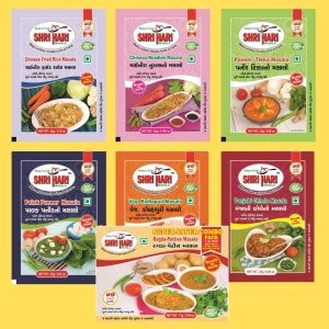 shri hari masala Combo Pack 1 (Punjabi Paneer Tikka Masala (25GM) 2 ...