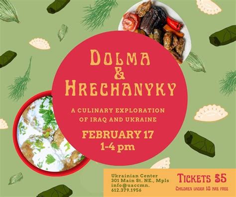Dolma & Hrechanyky: A Culinary Exploration of Iraq and Ukraine ...