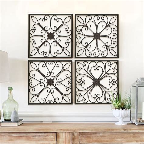 Wrought Iron Wall Decor Faux Metal Wall Art (Including FREE Patterns!)