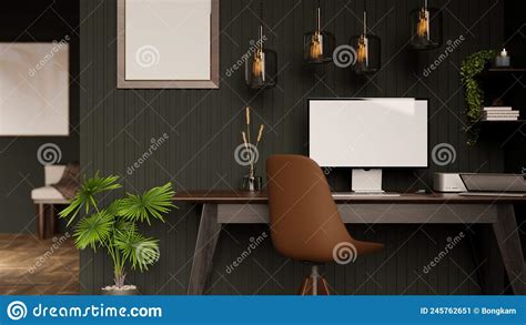 Image result for Black Wall LED Computer