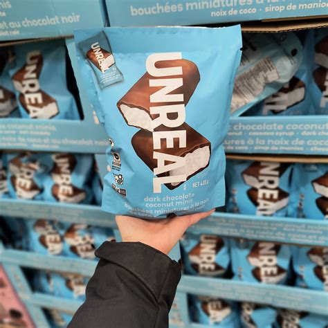 Unreal Brand Dark Chocolate Coconut Mini Bars - 1 x 435 Grams Shipped ...