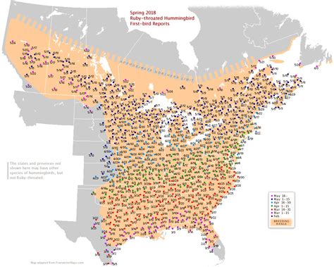 Image result for Hummingbird Tracking Map