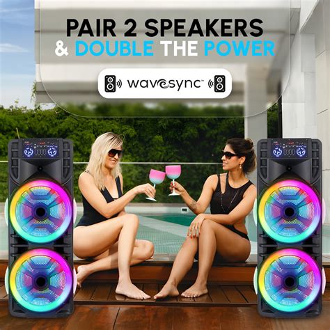 RINDWIND RIDWIND 8000W Peak Power Dual 12 Woofers Portable India | Ubuy