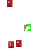 Code.org Sprite Lab Tutorial 的图像结果