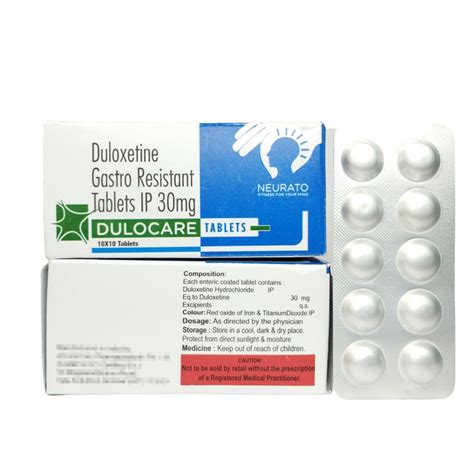 DULOCARE TABLET - DULOXETEINE 30MG