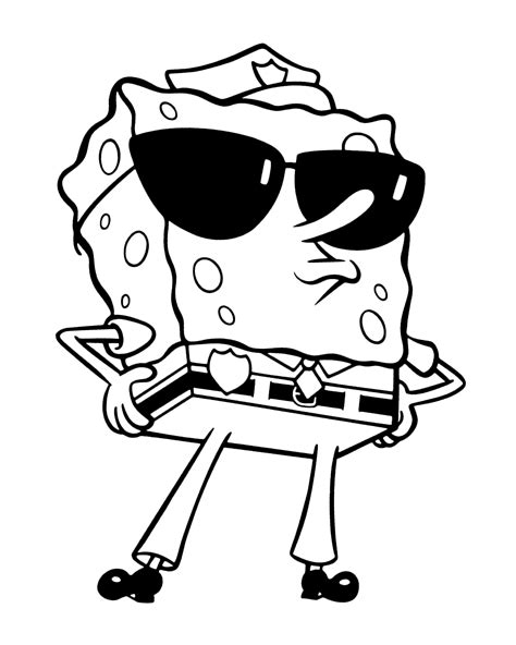 Spongebob With Sunglasses