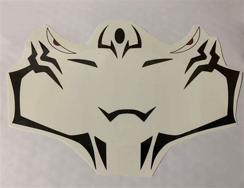 Buy LOKCEE Temporary Face Tattoo Sticker Yuji Itadori Ryomen Sukuna ...