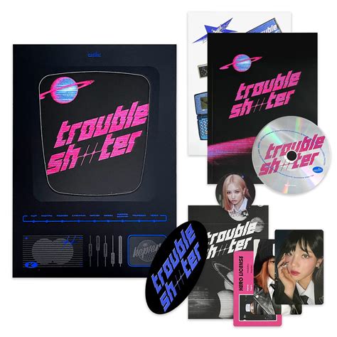 Kep1er 3rd Mini Album Troubleshooter Midnight Ver Package Box Photobook ...