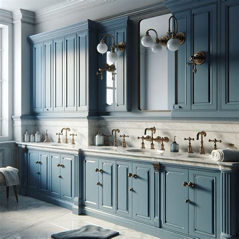 20 Bathrooms with Blue Cabinets Ideas for a Refreshing Update