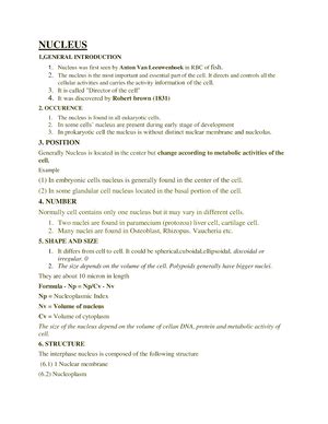 Genetic Material 2 - GENETIC MATERIAL 1. GENERAL INTRODUCTION (i ...