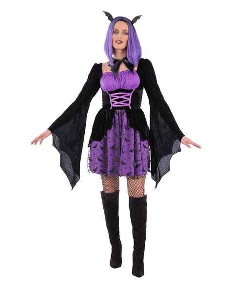 Vampiress Bat Cosplay Ladies Costume ★ | Horror-Shop.com